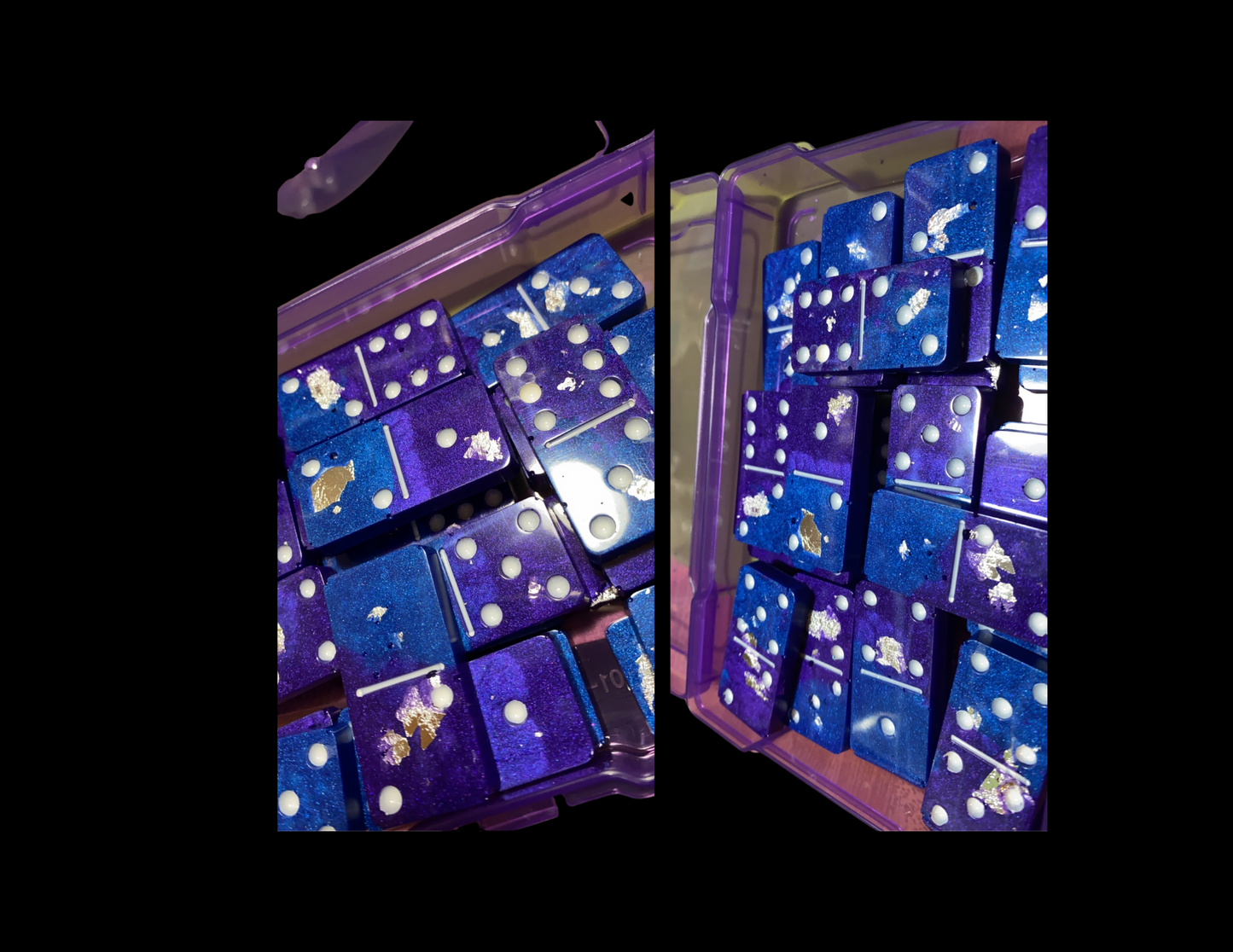 Dominoes: Royal and Violet Solid