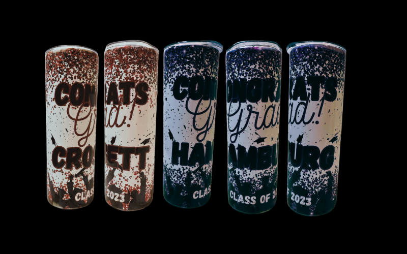 20oz Sublimation Tumbler--Congrats Grad