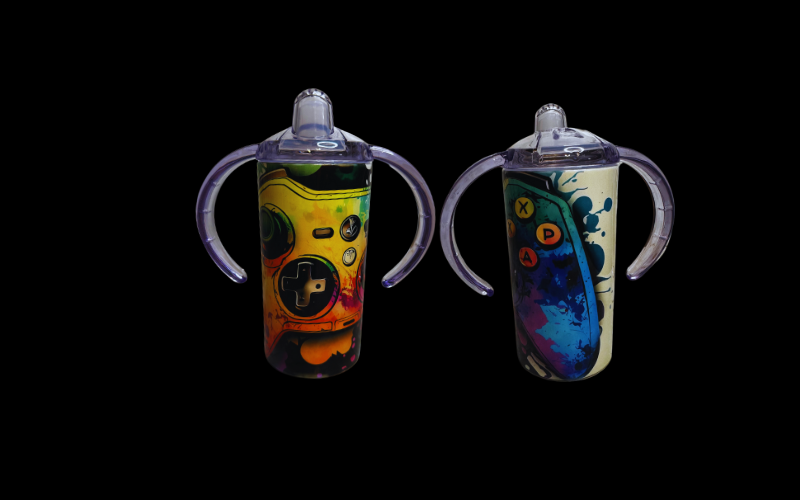 12oz. Sippy Cup--Game Controller