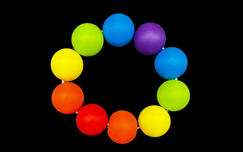 Tumbler Charm: Multi Colored