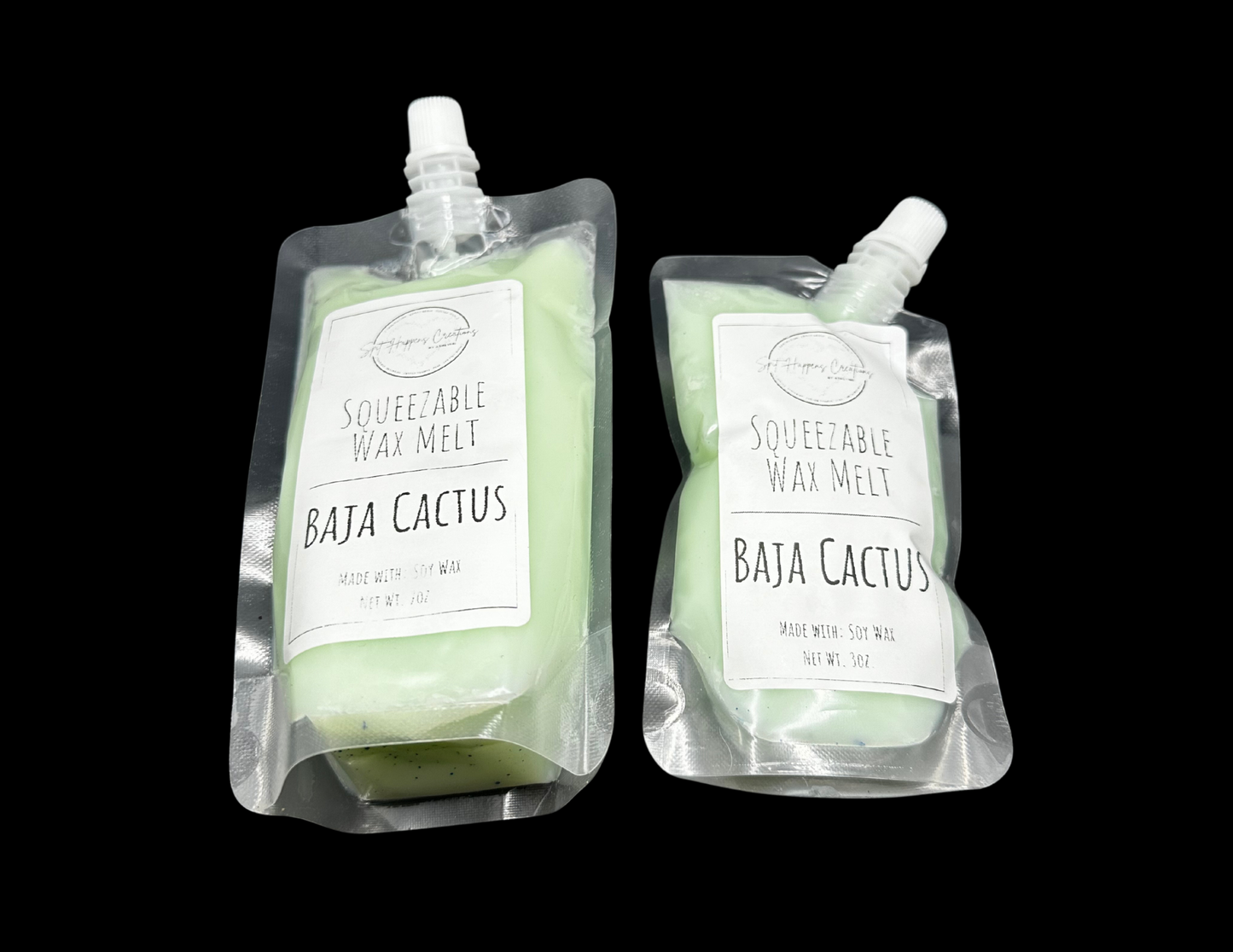 Squeezable Wax Melt--Baja Cactus