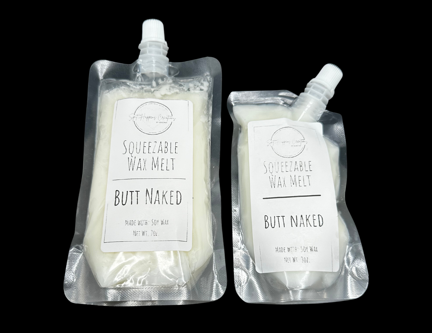Squeezable Wax Melt: Butt Naked