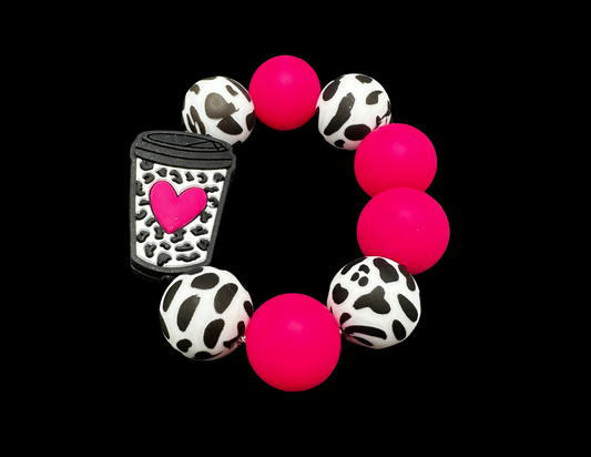 Tumbler Charm: Heart Latte Cup