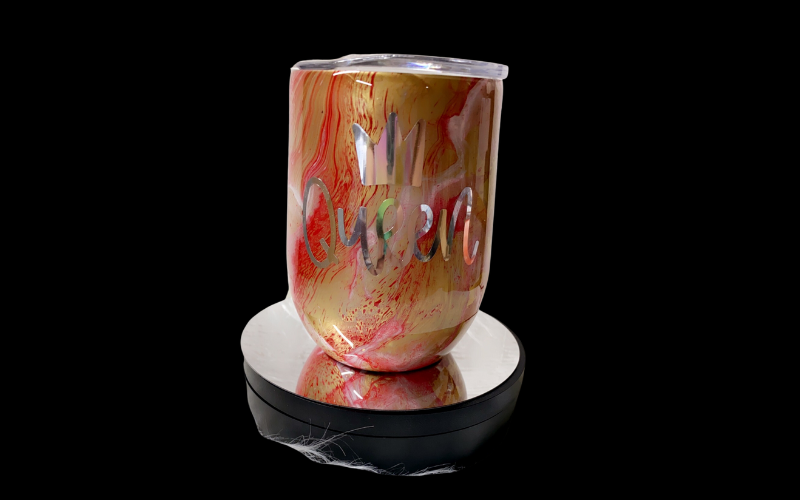 12oz. Wine Tumbler--Queen