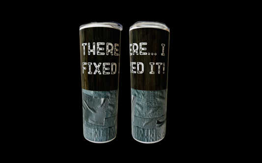 20oz Sublimation Tumbler--Duct Tape