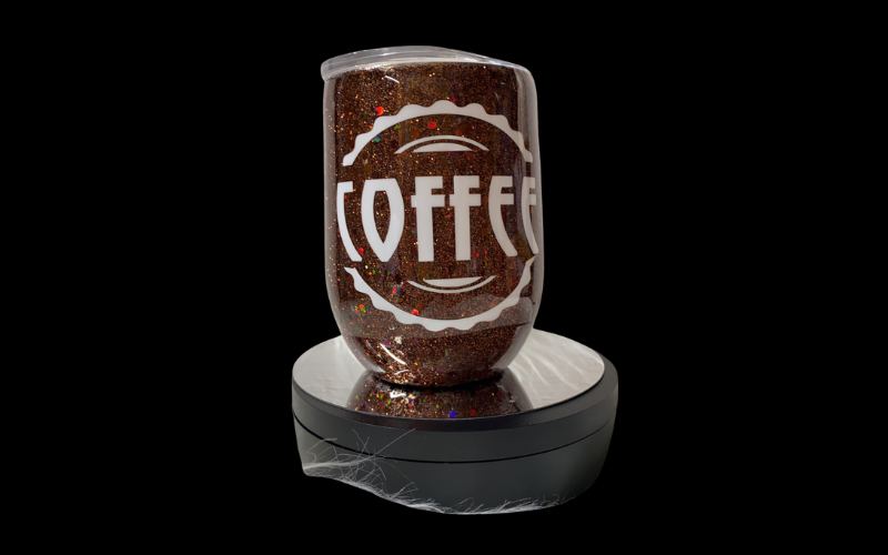 12oz. Wine Tumbler--Coffee