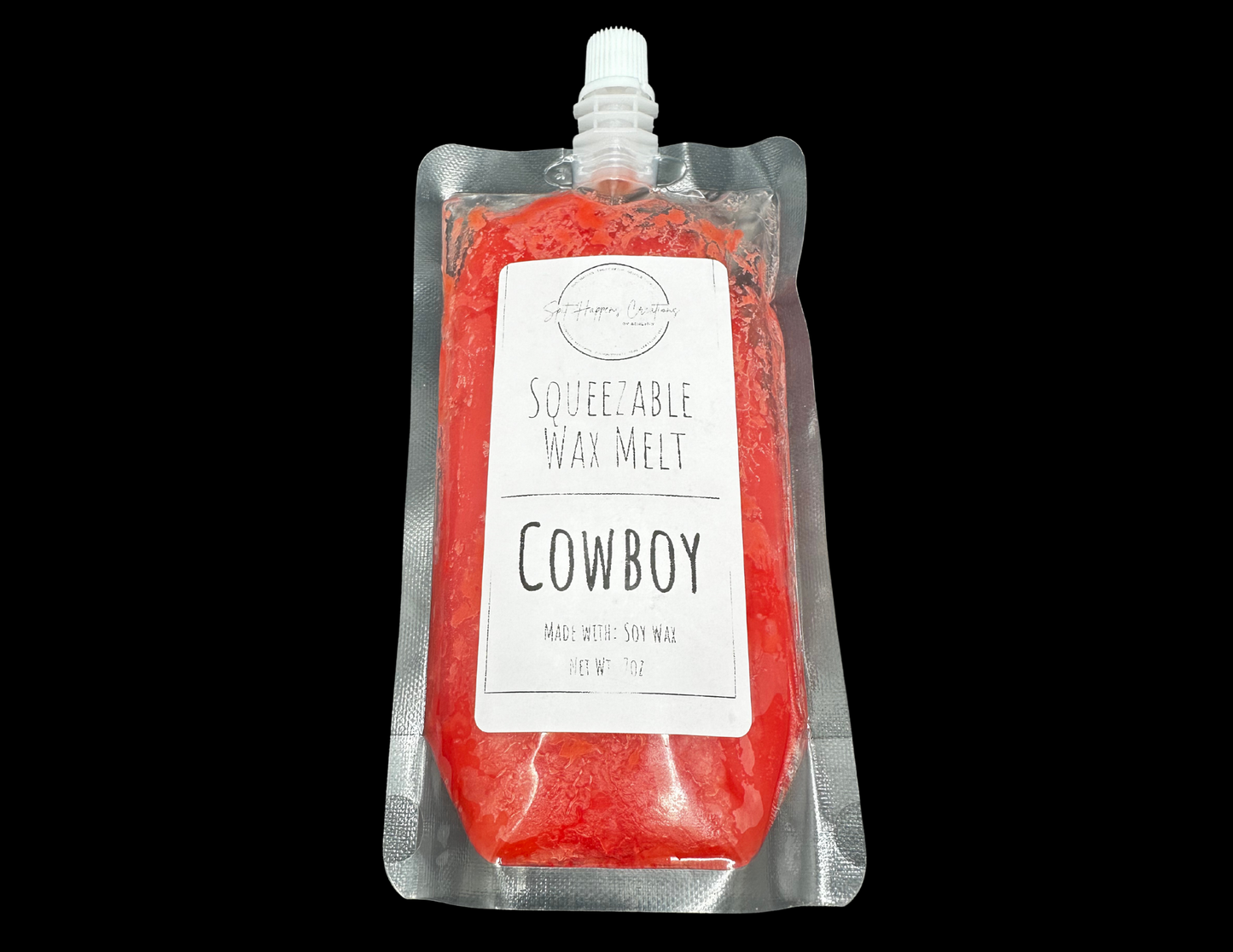 Squeezable Wax Melt: Cowboy