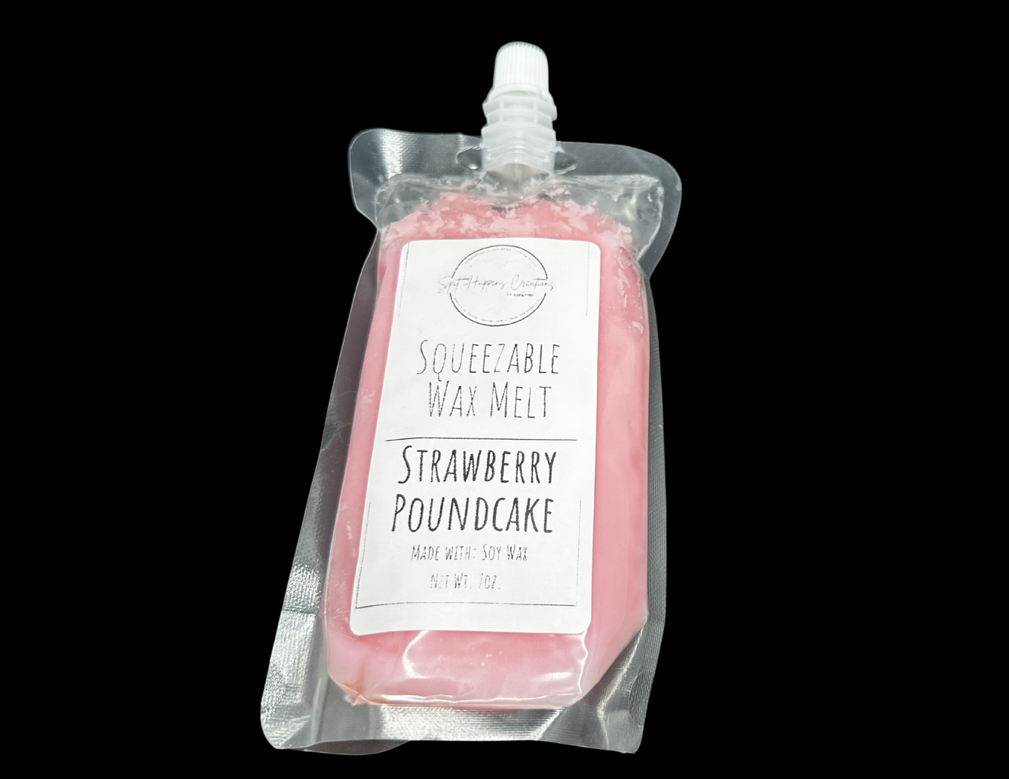 Squeezable Wax Melt: Strawberry Pound Cake